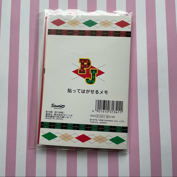 Sanrio Patty and Jimmy Plaid set - 1998 - Picture 9 of 9